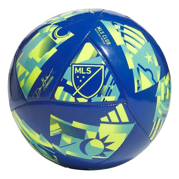Adidas MLS Size 5 Club Sports Ball - Blue